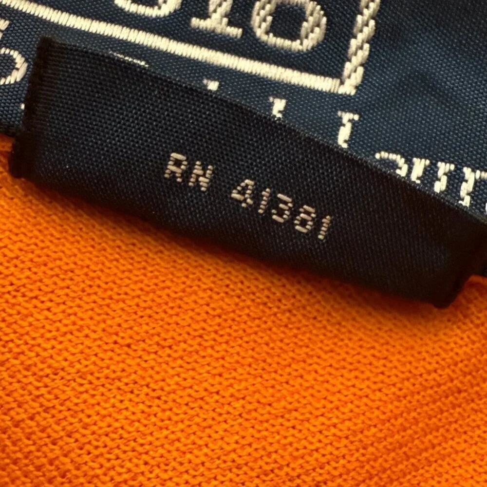 Polo by Ralph Lauren Short Sleeve Polo Shirt Flesh Colored Pony Sz XL Orange